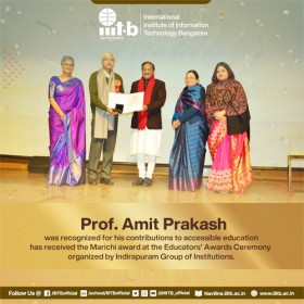 Congratulations, Prof. Amit 